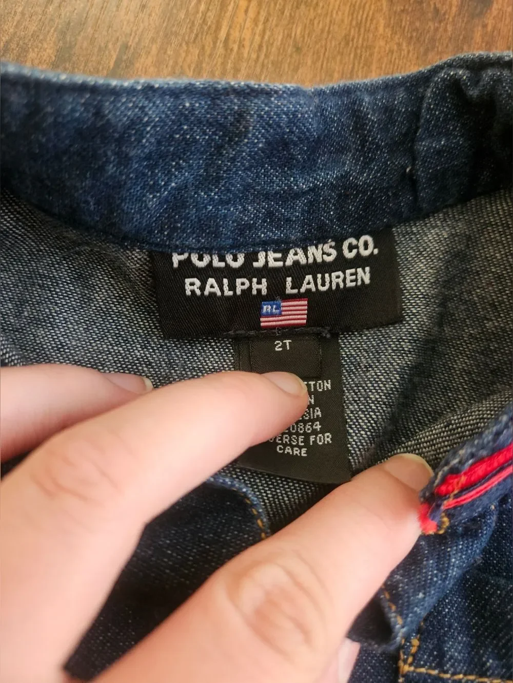 Ralph Lauren Polo Jeans Co. Denim Dress Size 2T